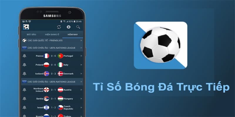 Tỷ số trực tiếp trong cá cược thể thao